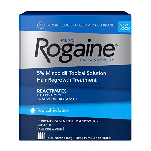 ROGAINE® 5% Minoxidil Topical Solution Men's Hair Loss Treatment
