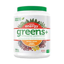 Load image into Gallery viewer, Genuine Health Greens+ Extra Energy Natural Food Supplement 399g
