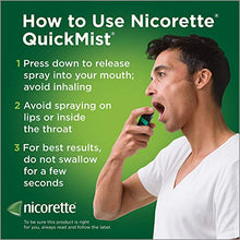 Load image into Gallery viewer, Nicorette Nicotine QuickMist Mouth Spray, Quit Smoking Aid
