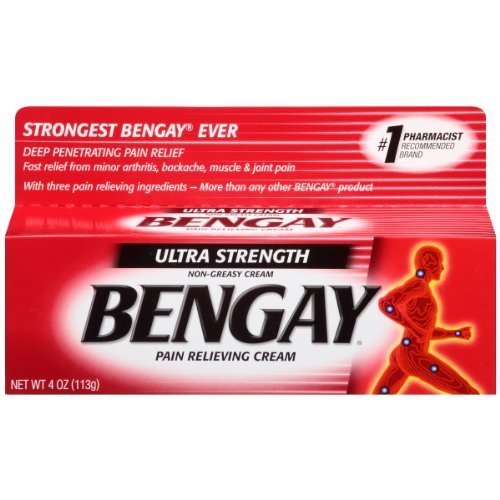 Bengay Ultra Strength Cream, 4 Ounce