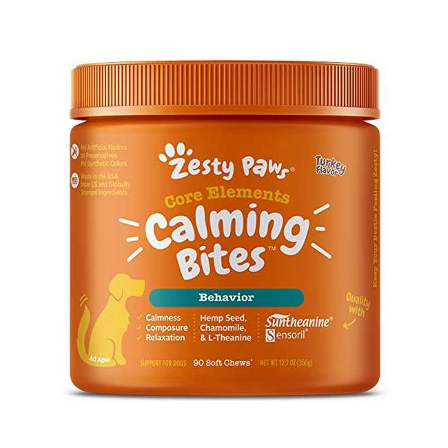 Calming Treats For Dogs to relief anxiety